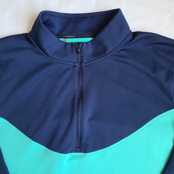 Under Armour Golf Quarter Zip Pullover - Picture 2 of 3